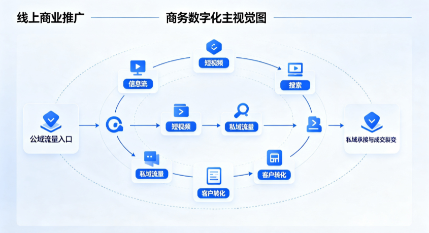 铁西区线上商业推广怎么做？全域流量闭环搭建与低成本转化实战指南
